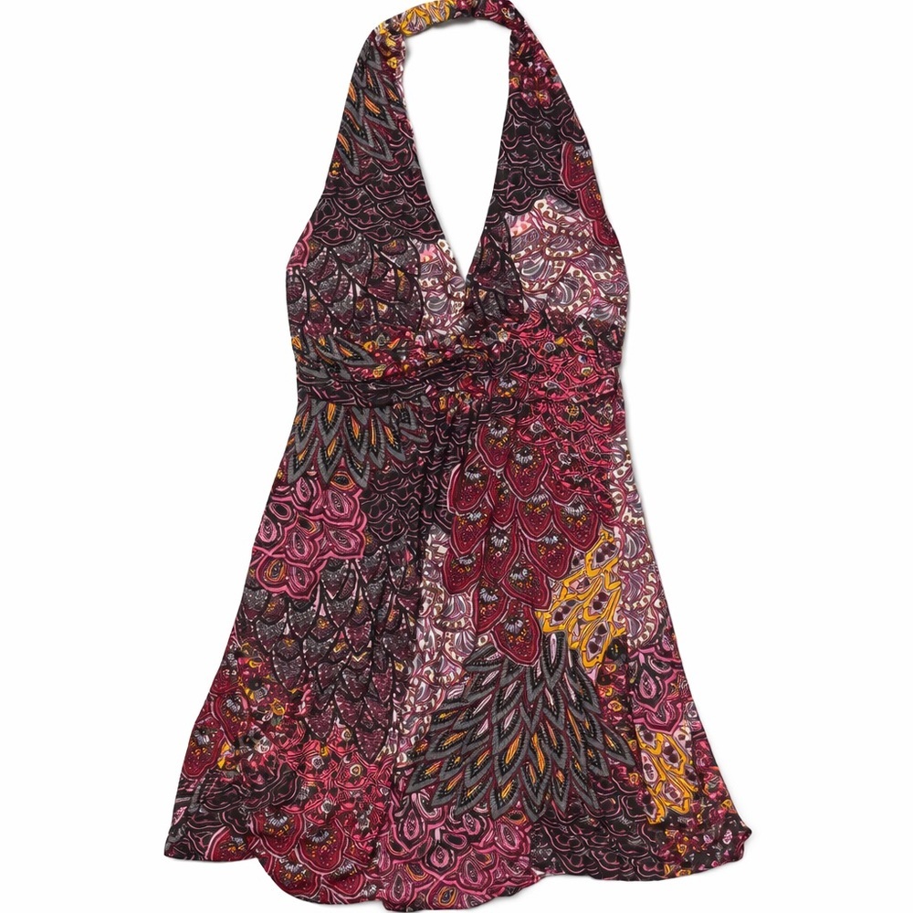 Halter Neck Paisley Top - Picture 2 of 2